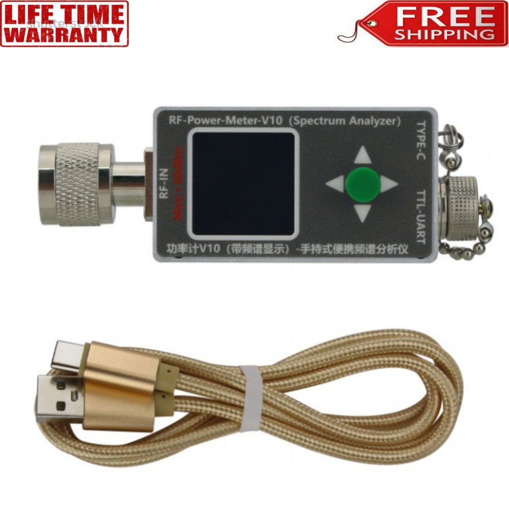 RF-Power-Meter-V10 RF Power Meter Handheld Spectrum Analyzer with Type-C Port