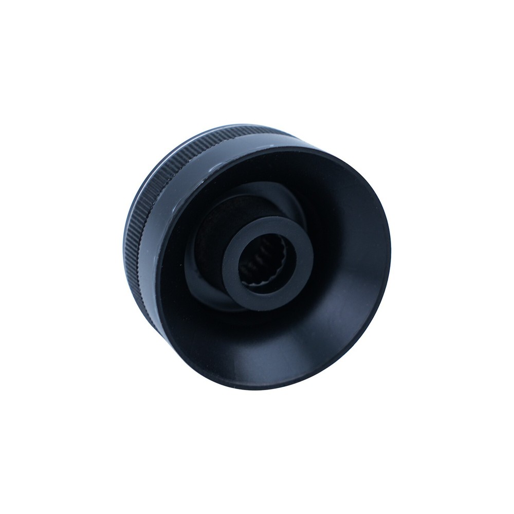 4Pcs Acrylic Bass Guitar Knobs Black Anti Slip Design Volume Tone Control Knobs