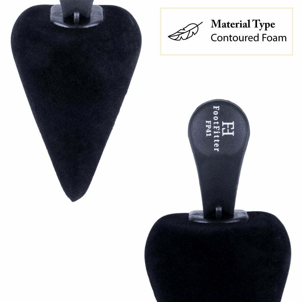 FootFitter Pointed Toe Foam Shoe Tree with Handle, Women's Large Sizes (8.5-11)