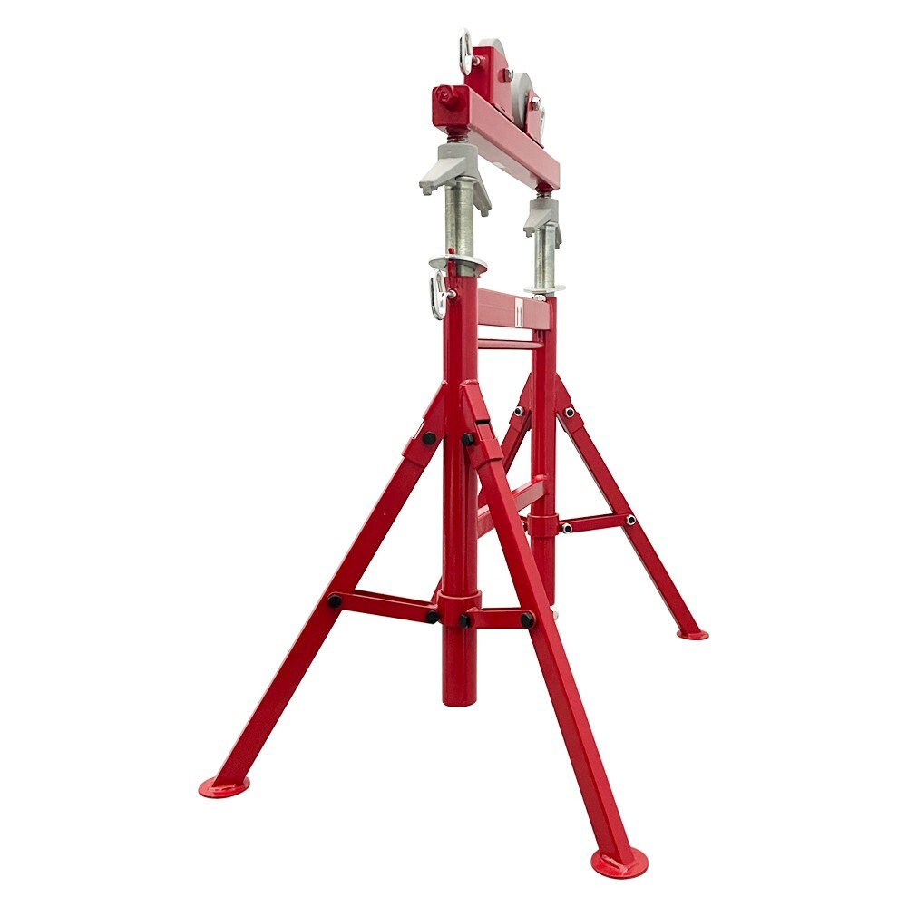 Adjustable Pipe Support Clamp Welding Positioner Tube Pipe Roller Support 29-43"