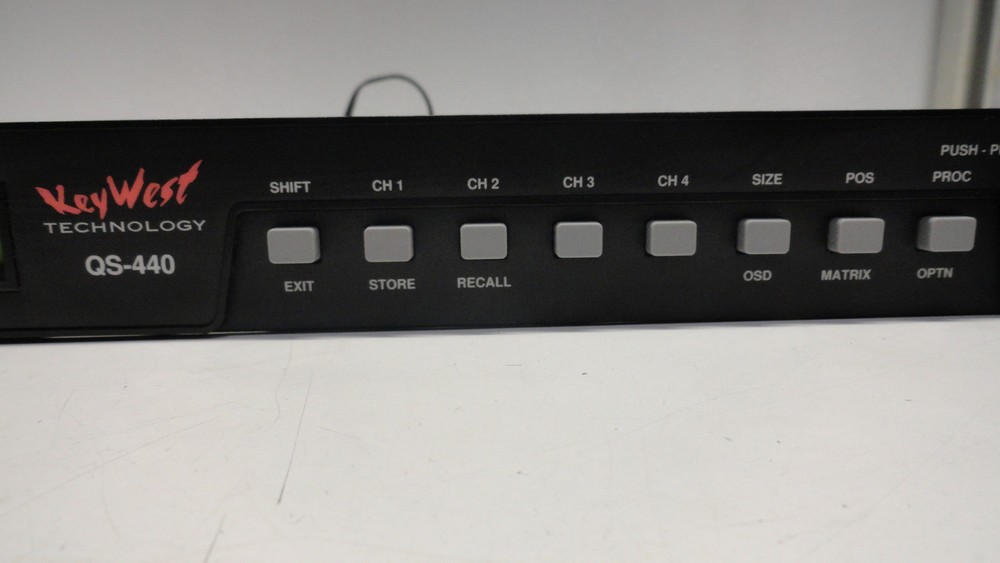 Keywest Quad Split Multiple Input Display Resizing Device QS-440