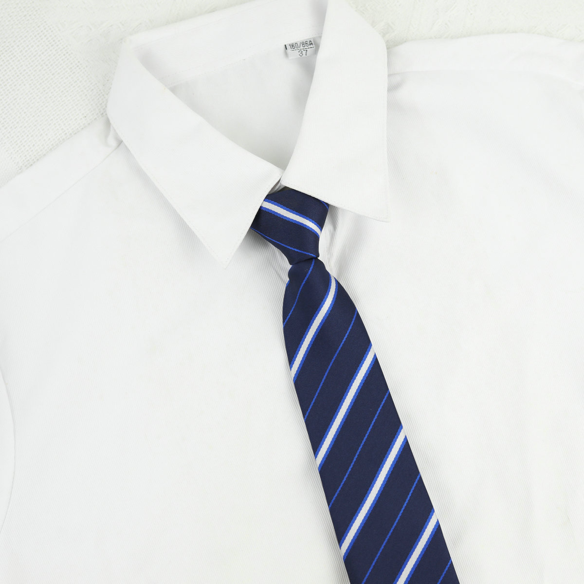 Girls/Boys 15" Fashion Skinny Slim Pre-tied Necktie With Zipper for 8-16Y Kids