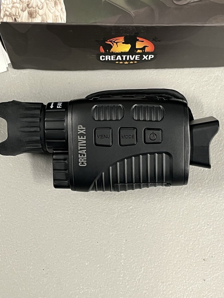 Glass Condor IR Monocular CREATIVE XP Night Vision Scope Black