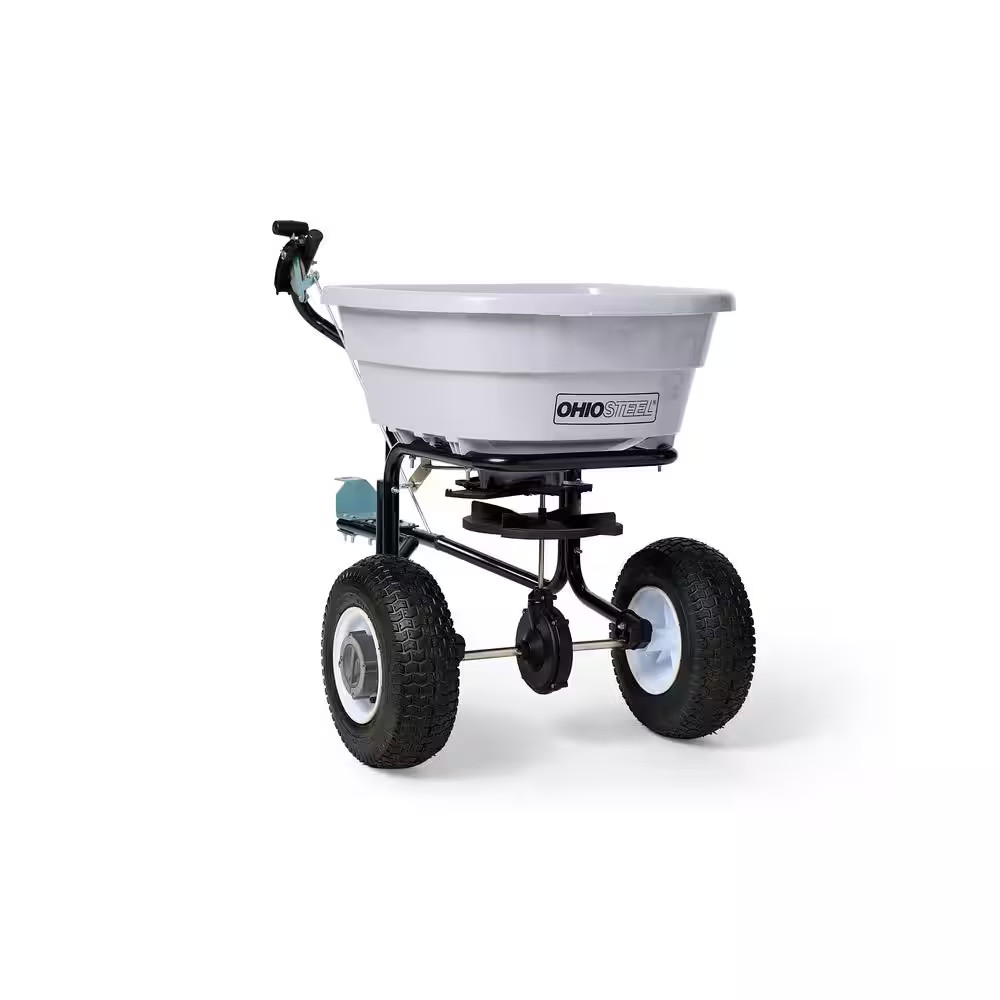 100 Lb. Poly Tow Spreader for Salt, Seed and Fertilizer