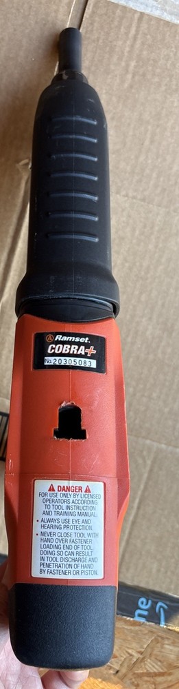 Ramset Cobra+ plus 0.27 Caliber Semi-Automatic Powder-Actuated Tool-PART ONLY
