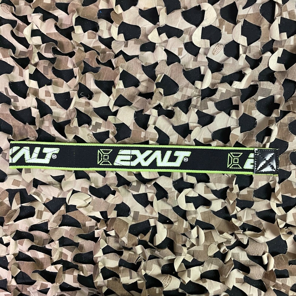 NEW Exalt Knee FreeFlex Replacement Straps - Black/Lime