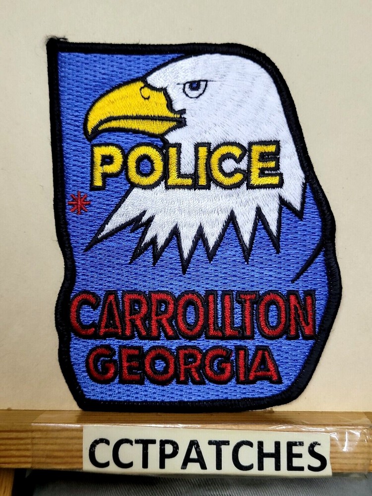 CARROLLTON, GEORGIA POLICE SHOULDER PATCH GA