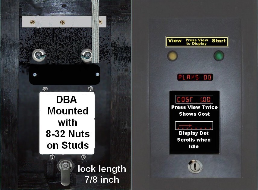 Universal Coin Op Pool Table Add a Dollar Bill Acceptor Conversion Kits