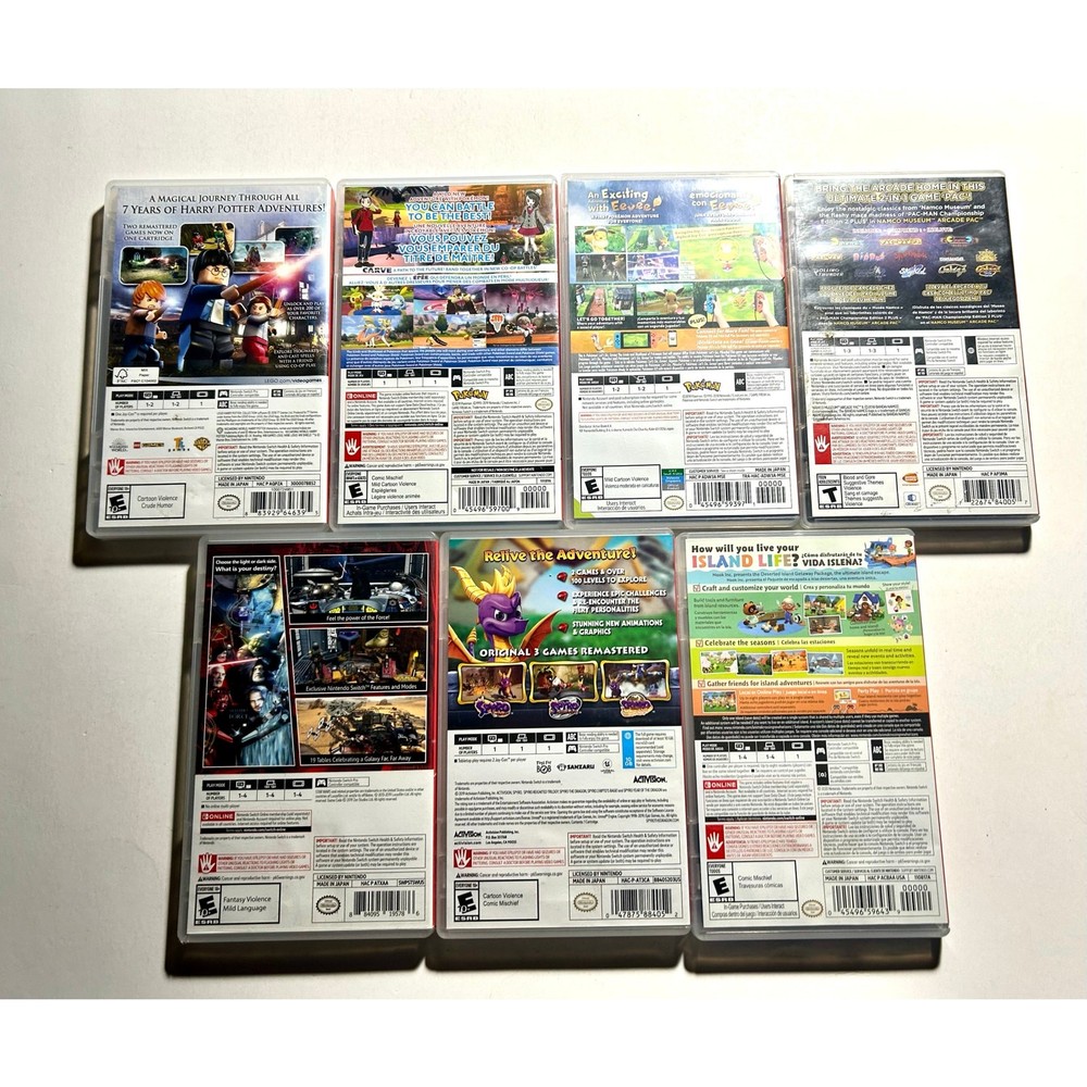 Nintendo Switch Case only Bundle🔥No games! Cases are in good shape!