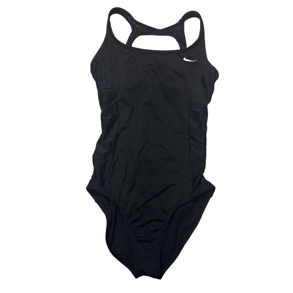 Nike | One Piece Black Size Small Athletic Training Performance Cutout Back Leo