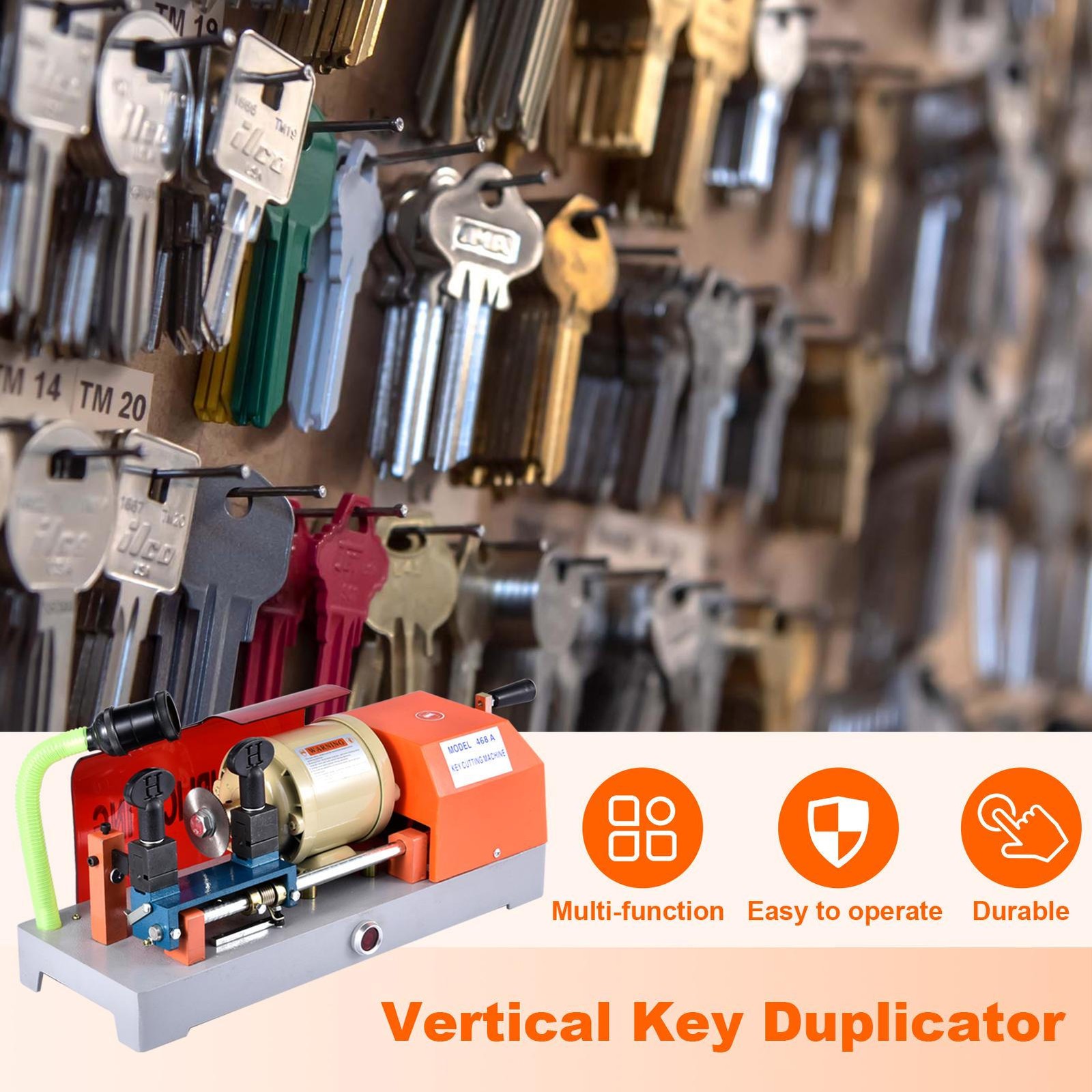 Key Cutting duplicating Machine Cutter Car Key Copier Locksmith Tools