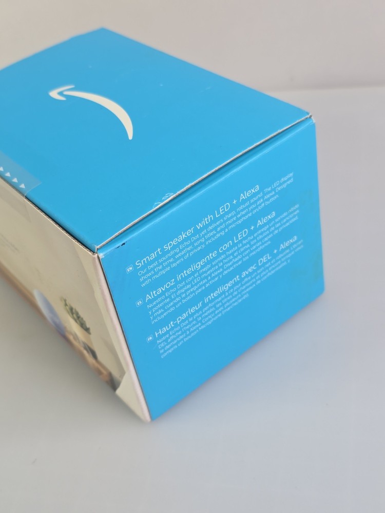 Amazon Echo Dot (5th Gen) Smart Speaker With Alexa & Clock Cloud FACTORY SEALED