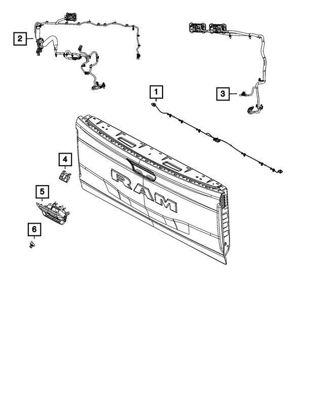 Genuine Mopar Jumper Wiring 68488448aa