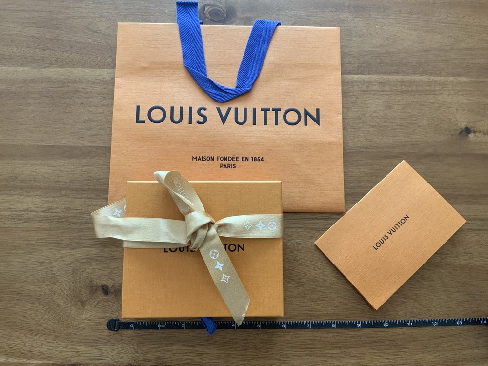 Louis Vuitton LV Authentic Gift Box With Matching Bag Small, Medium, Large