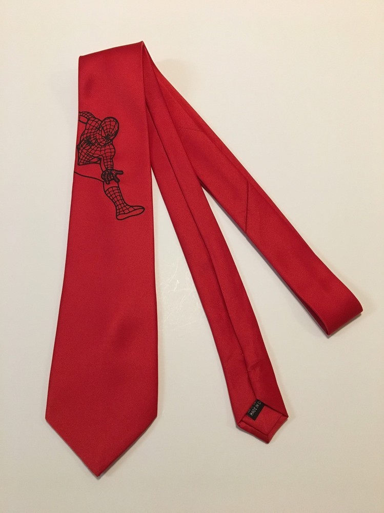 Spider Red Necktie