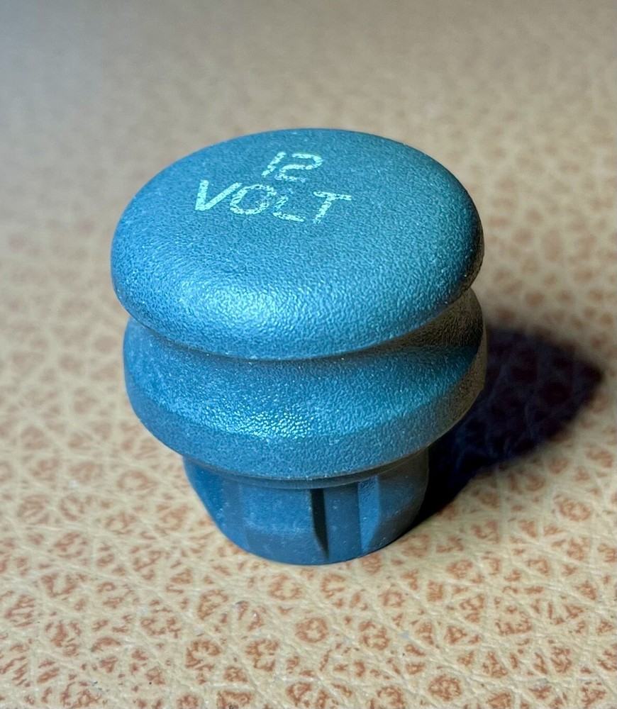 Genuine Volvo 12 Volt Cigarette Lighter Plug Cover Insert Blank
