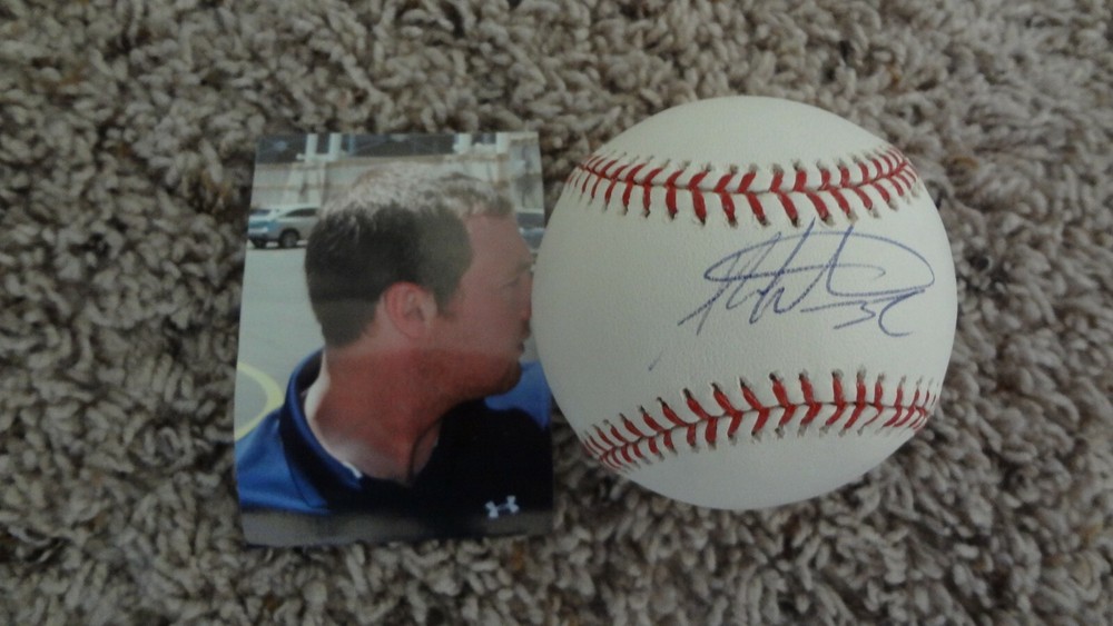 ALEX WHITE AUTOGRAPHED BASEBALL