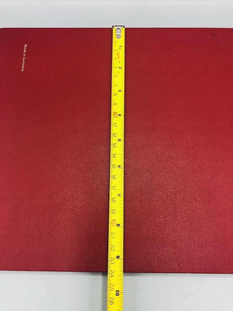 Vintage German Signature Book Document Folder