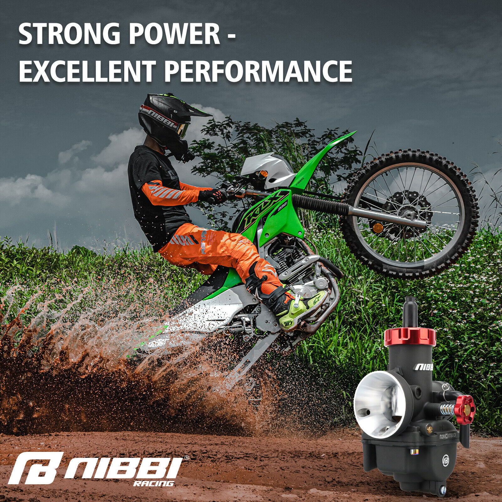 NIBBI PE28 Carburetor For Honda ATC200 ATC200X ATC200S 1983 1984 1985 1986 1987