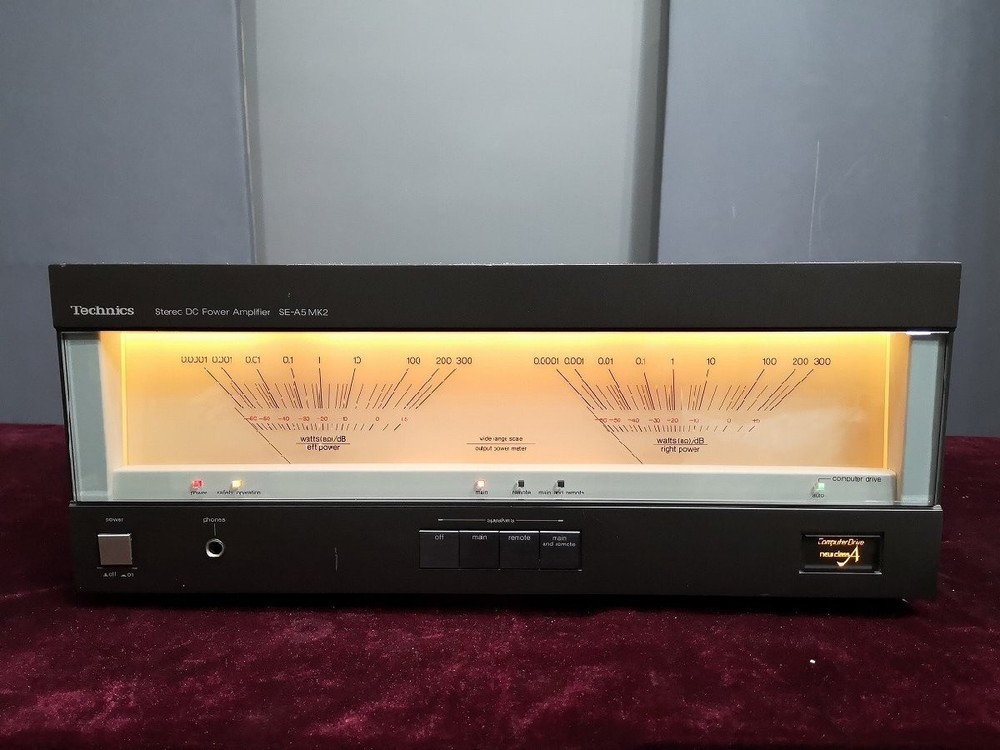 Technics SE-A5MK2 Stereo DC Power Amplifier JP