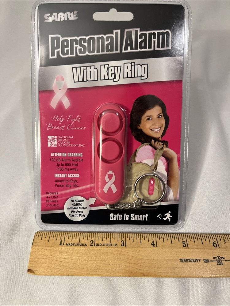 Sabre Personal Alarm Key Ring #120dB