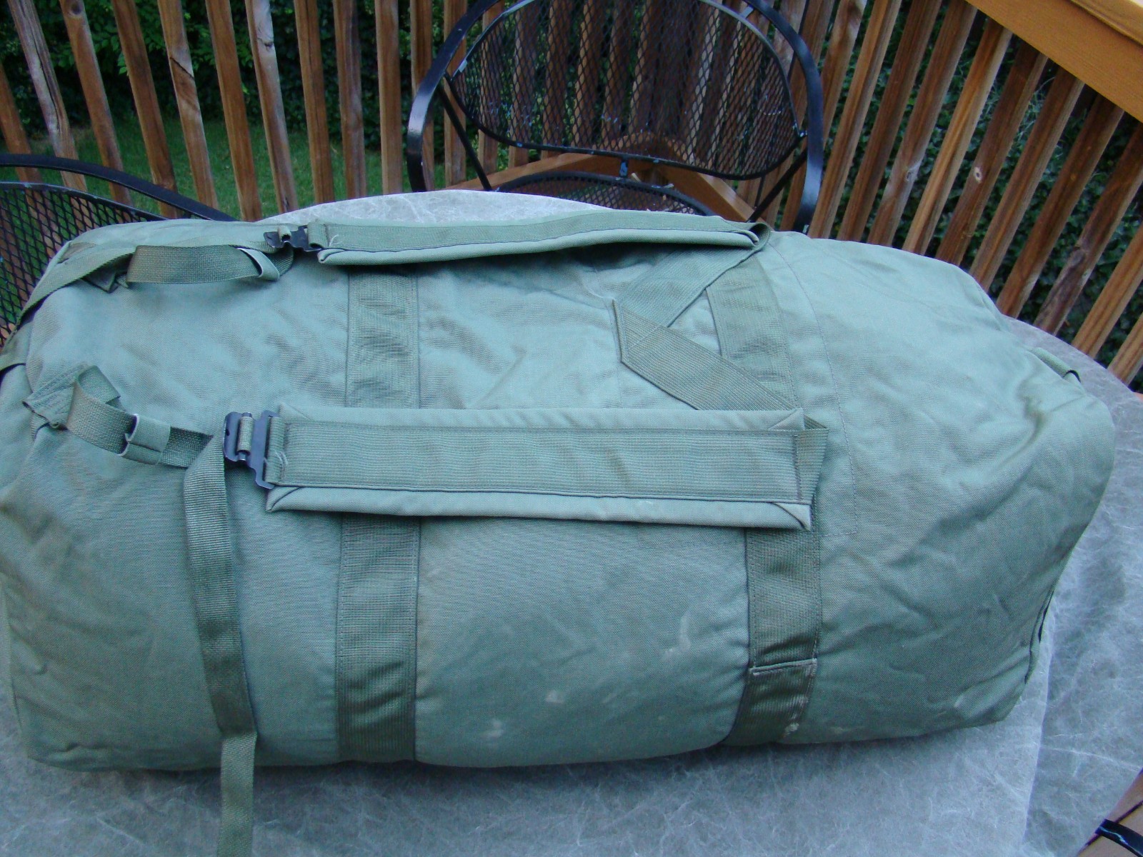 USGI Improved Duffel Bag, NSN 8465-01-604-6541 Very Good Condition