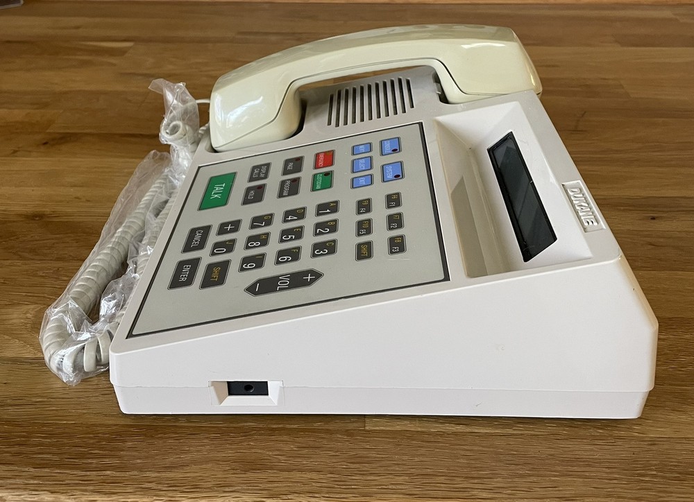 Dukane ACC5 Administrative Control Console Intercom System Paging Phone Valcom