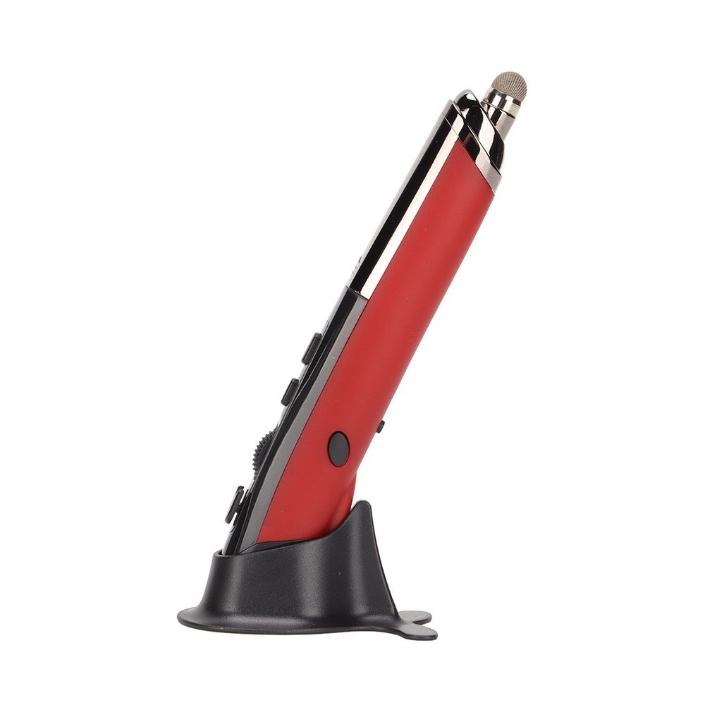 Wireless Pen Mouse 3 Levels Adjustable DPI Touch Screen Writing For Computer Red