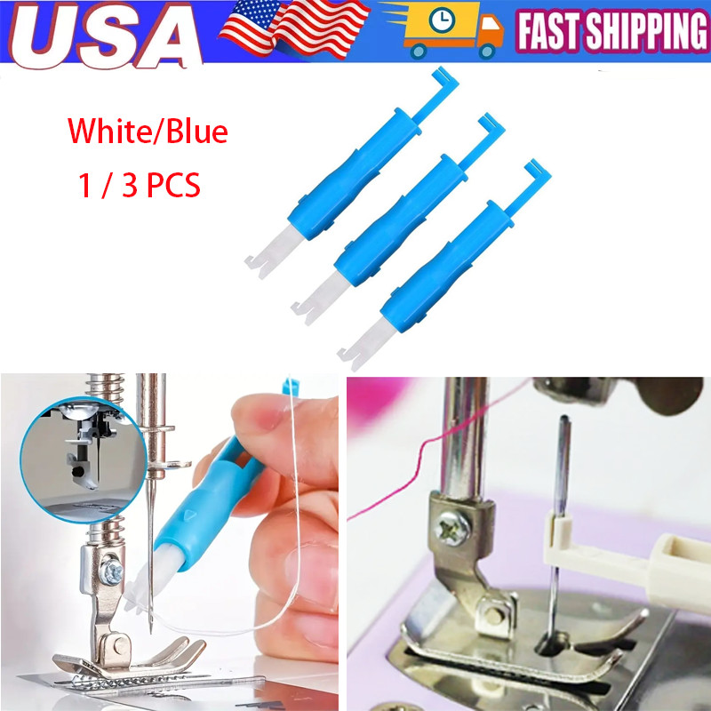 1/3PCS Household Sewing Needle Threaders Inserter Plastic Needle Threading Tools