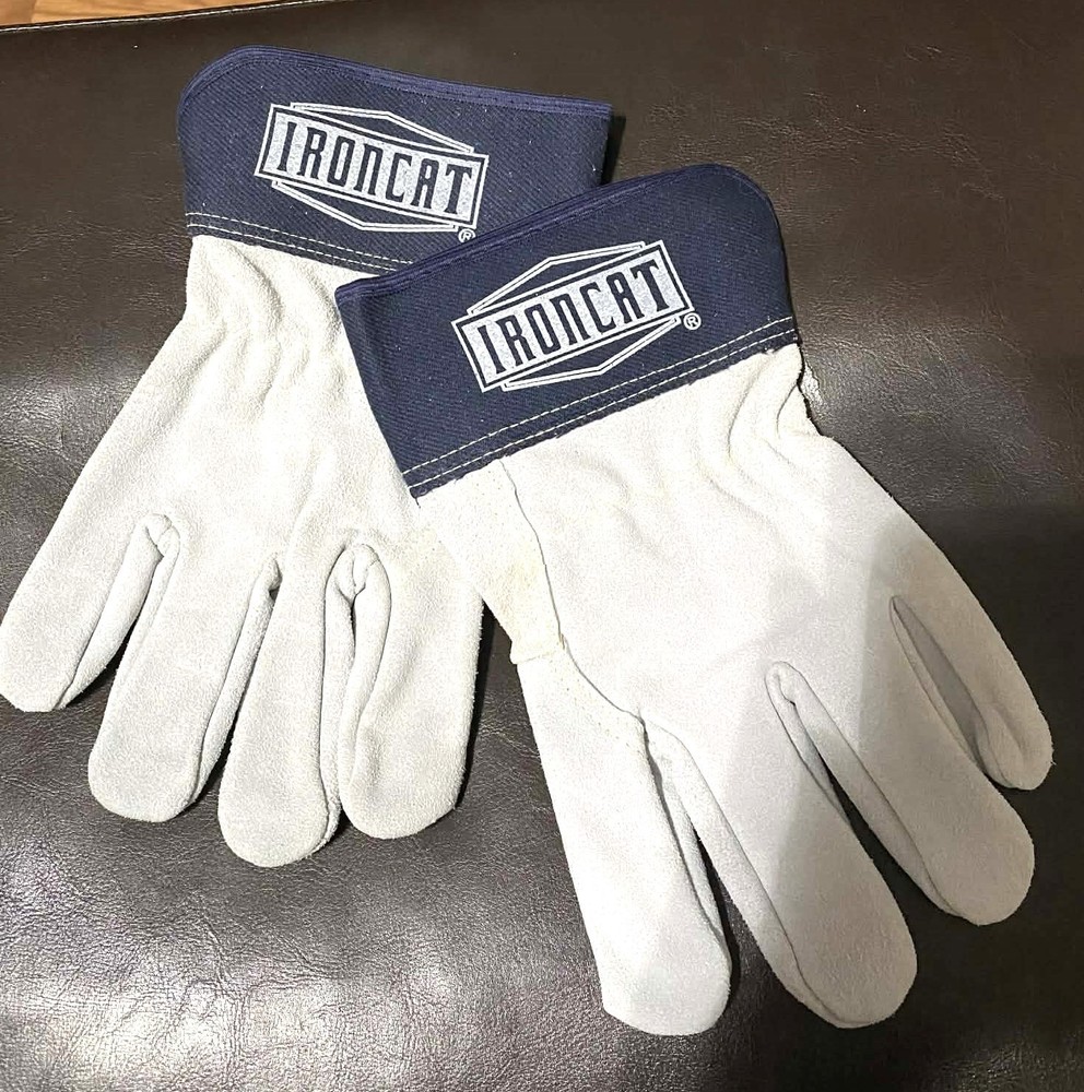 Ironcat Welding Leather Gloves Size L
