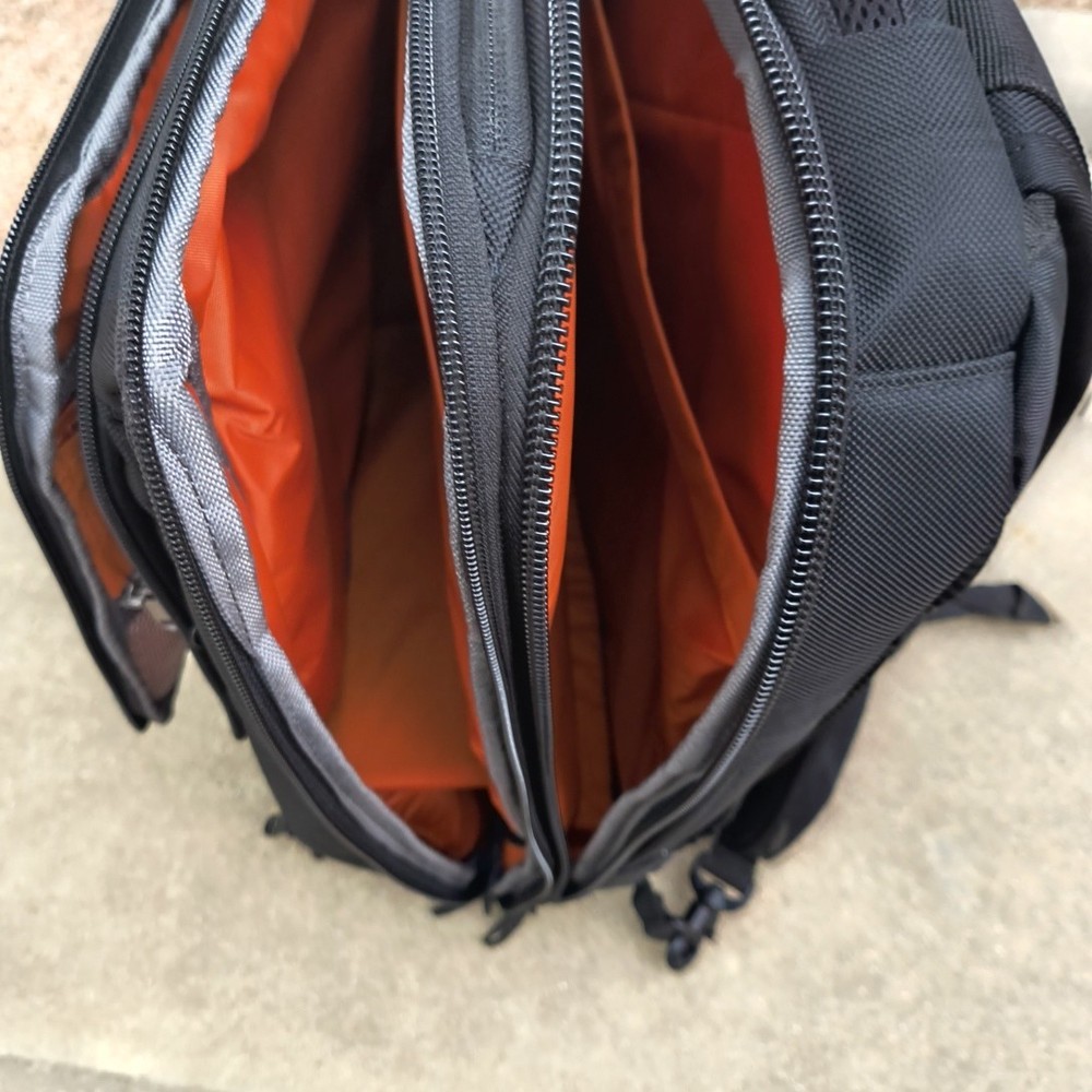 eBags Professional Slim Laptop Backpack - Solid Black - FREE SHIPPING