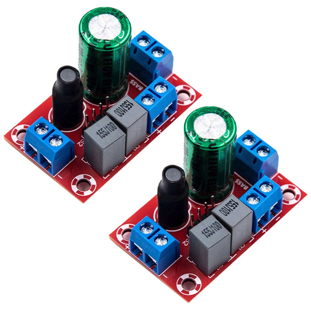 2PC Two Way For HIFI Speaker High&Low Frequency Audio Speaker Divider Module US