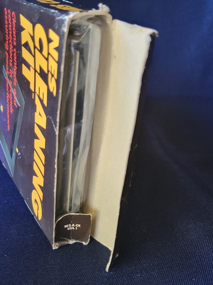 NES CLEANING KIT COMPLETE W/ POSTER Authentic Nintendo NES