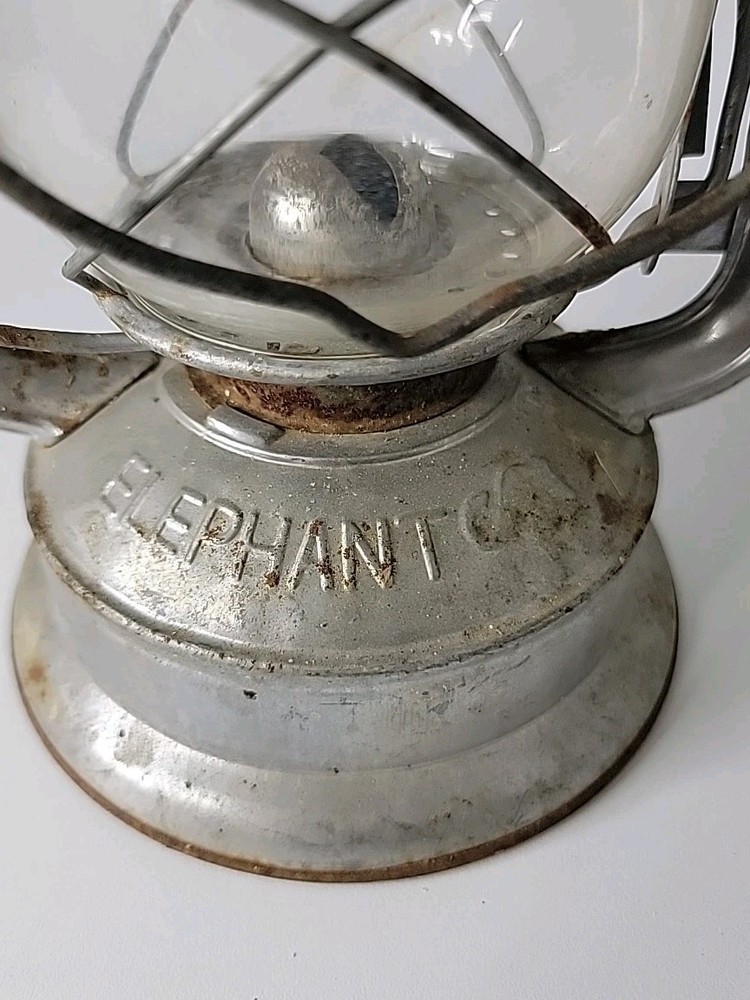 Elephant No. 215 Lantern, Uncleaned And Rusty, Untested