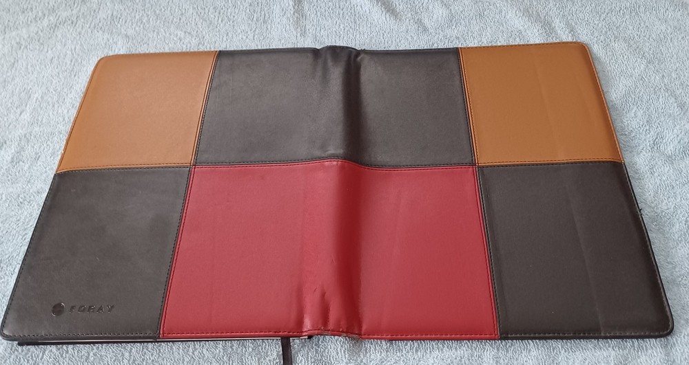 Foray Refillable Notebook Padfolio with Inside Pockets, Card Holder Never Used