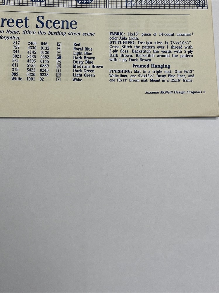 Suzanne McNeill Days Gone By Cross Stitch Pattern