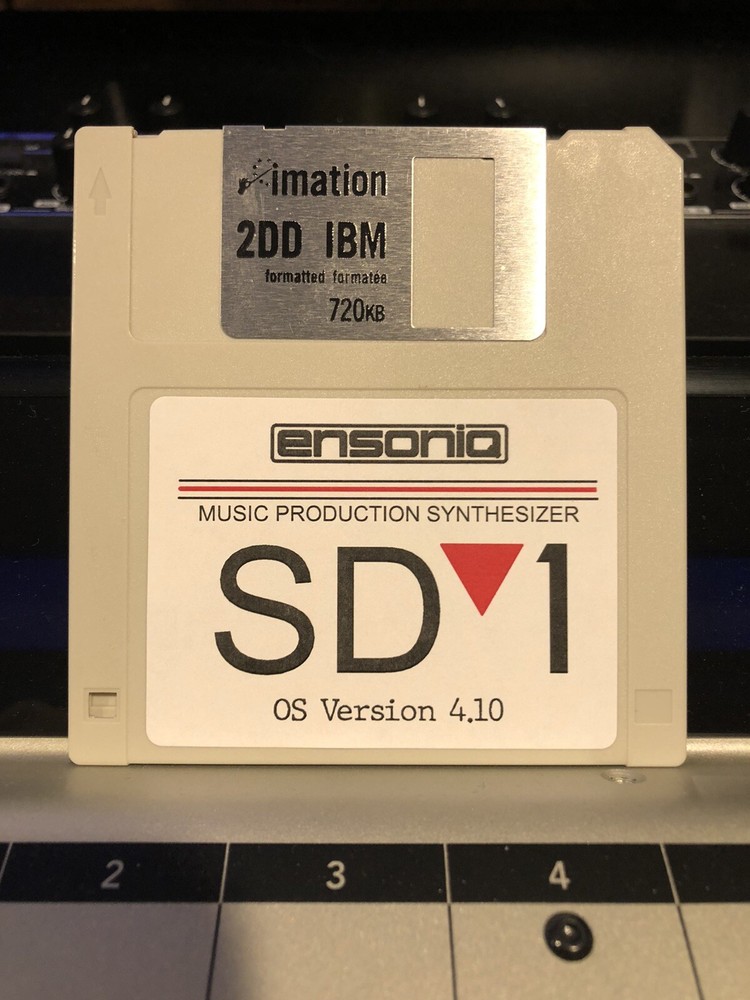 Ensoniq SD1 Operating System Disk v4.10 Sequencer OS - SD-1 - CC_Robot