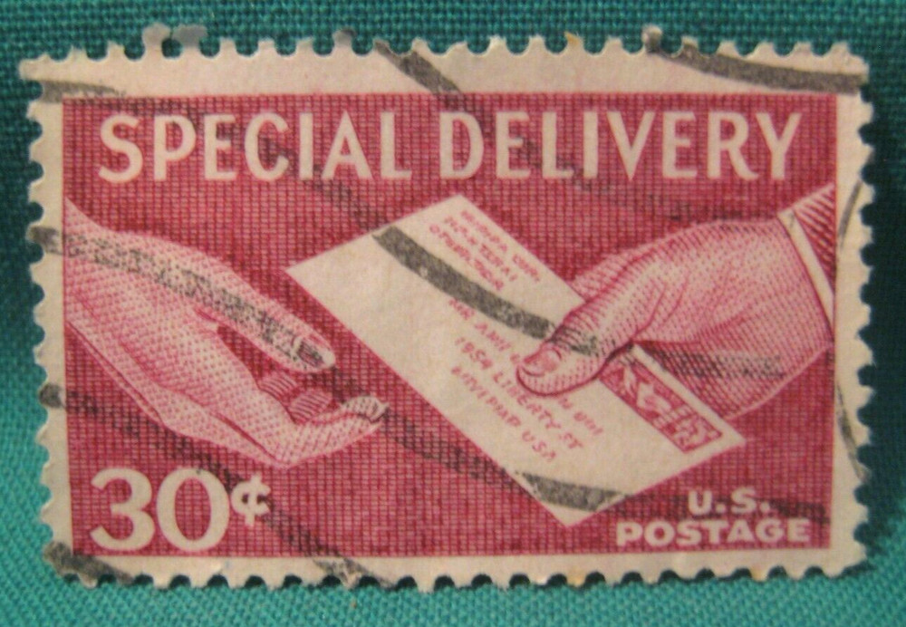 30c Special Delivery-Used Single-Scott# E21-Issued 1957