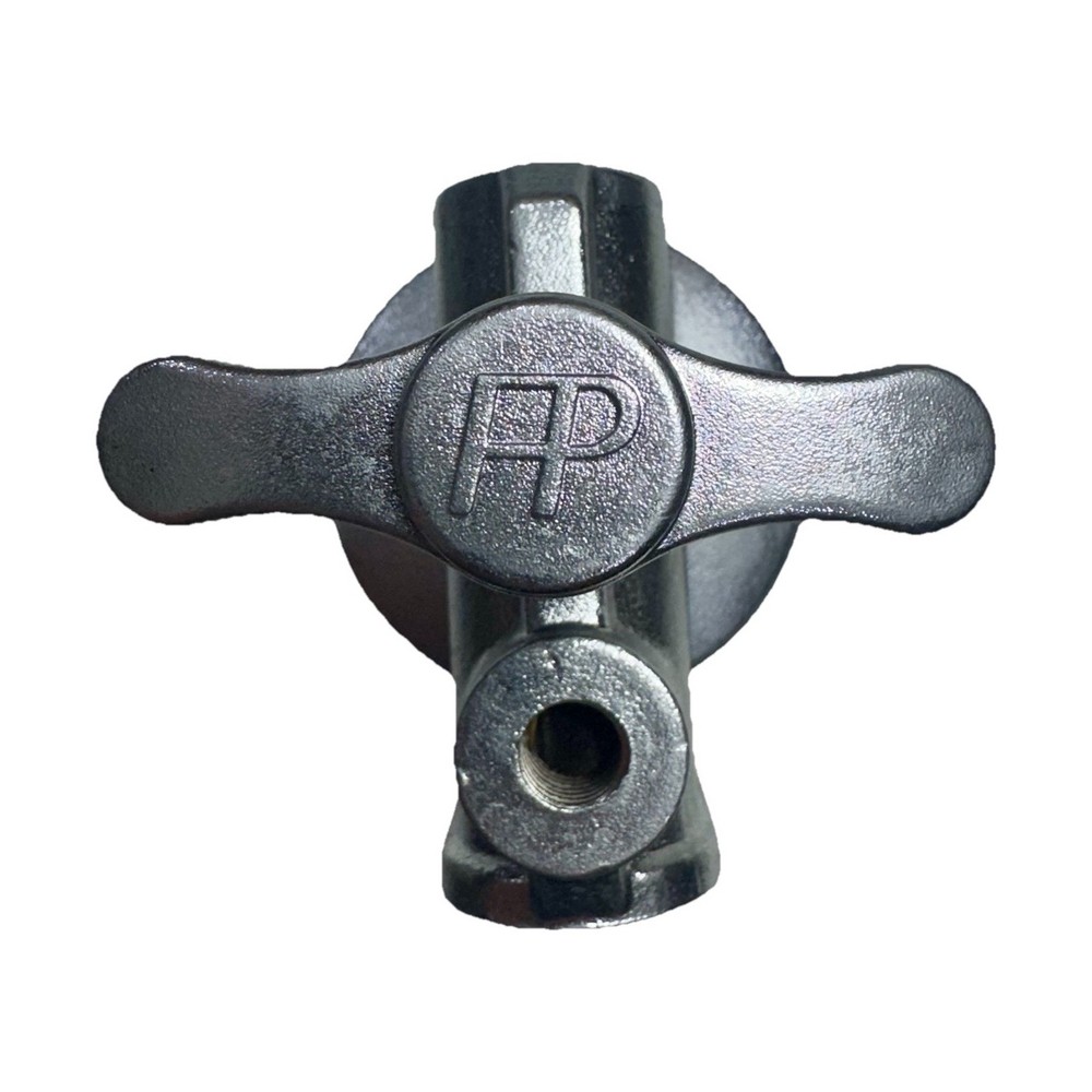 Flashpoint Grip Head Silver Metal Photo Studio Accessory