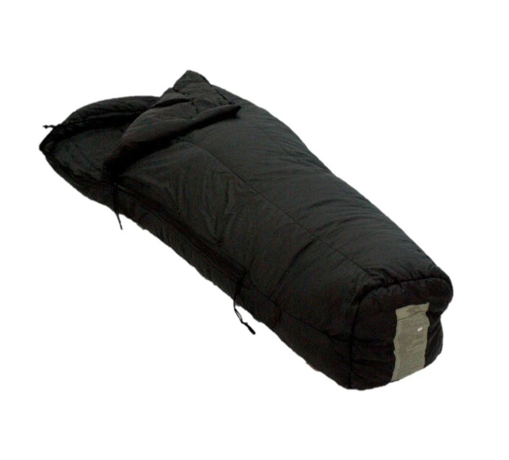 USGI MSS Black Intermediate Sleeping Bag, NEW to GOOD CONDITION