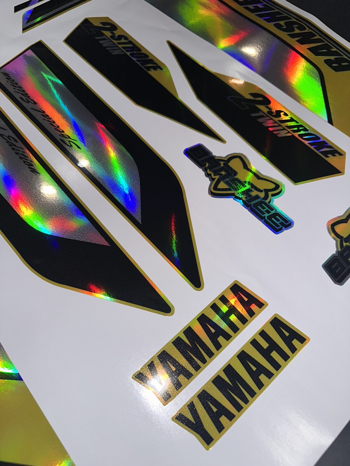 2006 YAMAHA BANSHEE FULL GRAPHICS KIT HOLOGRAPHIC FINISH