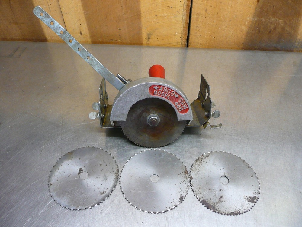 Vintage ARCO Circular Saw Attachment for Drill, Model 445
