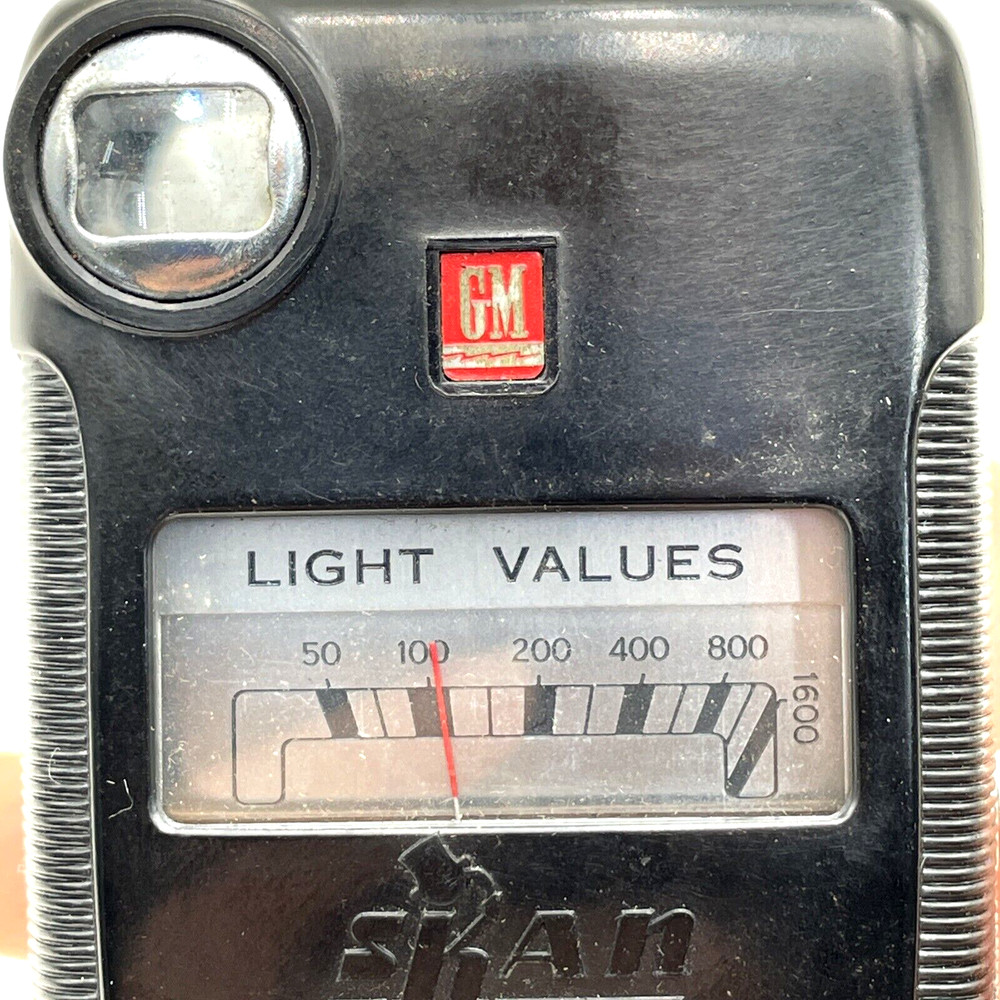 GM Skan Deluxe Exposure Light Meter antique