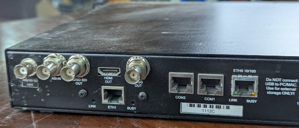 Adtec Digital SoloistHD-Pro HD Video Encoder SoloHDPro MPEG-4 HDMI SDI Rackmount