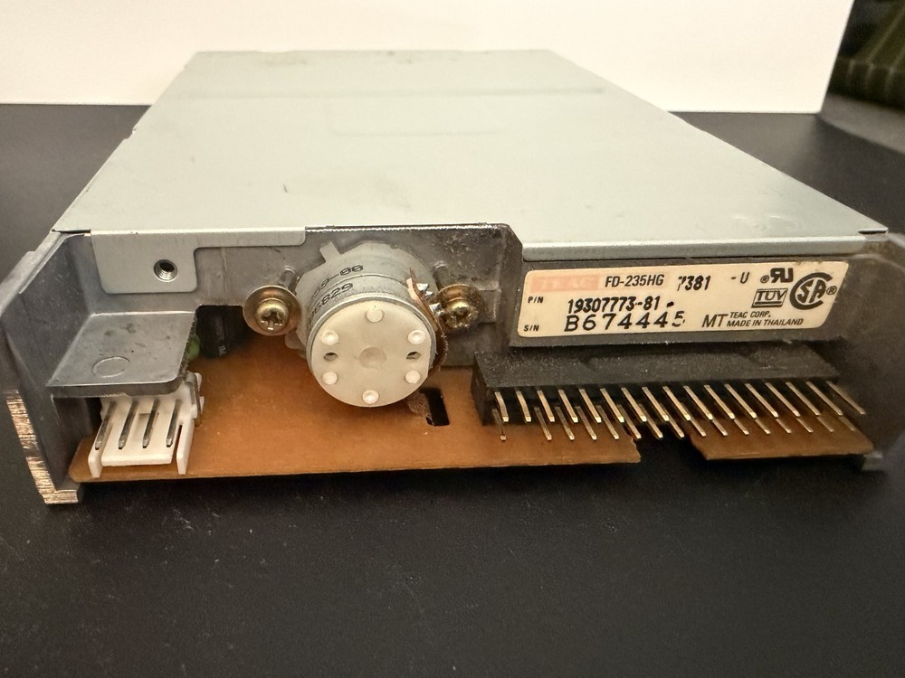 TEAC FD-235HG 3.5" Floppy Disk Drive Tested