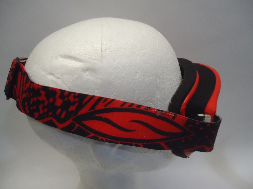 Smith Optics Ski Goggles Adjustable Ventilated Red Frame Great Shape