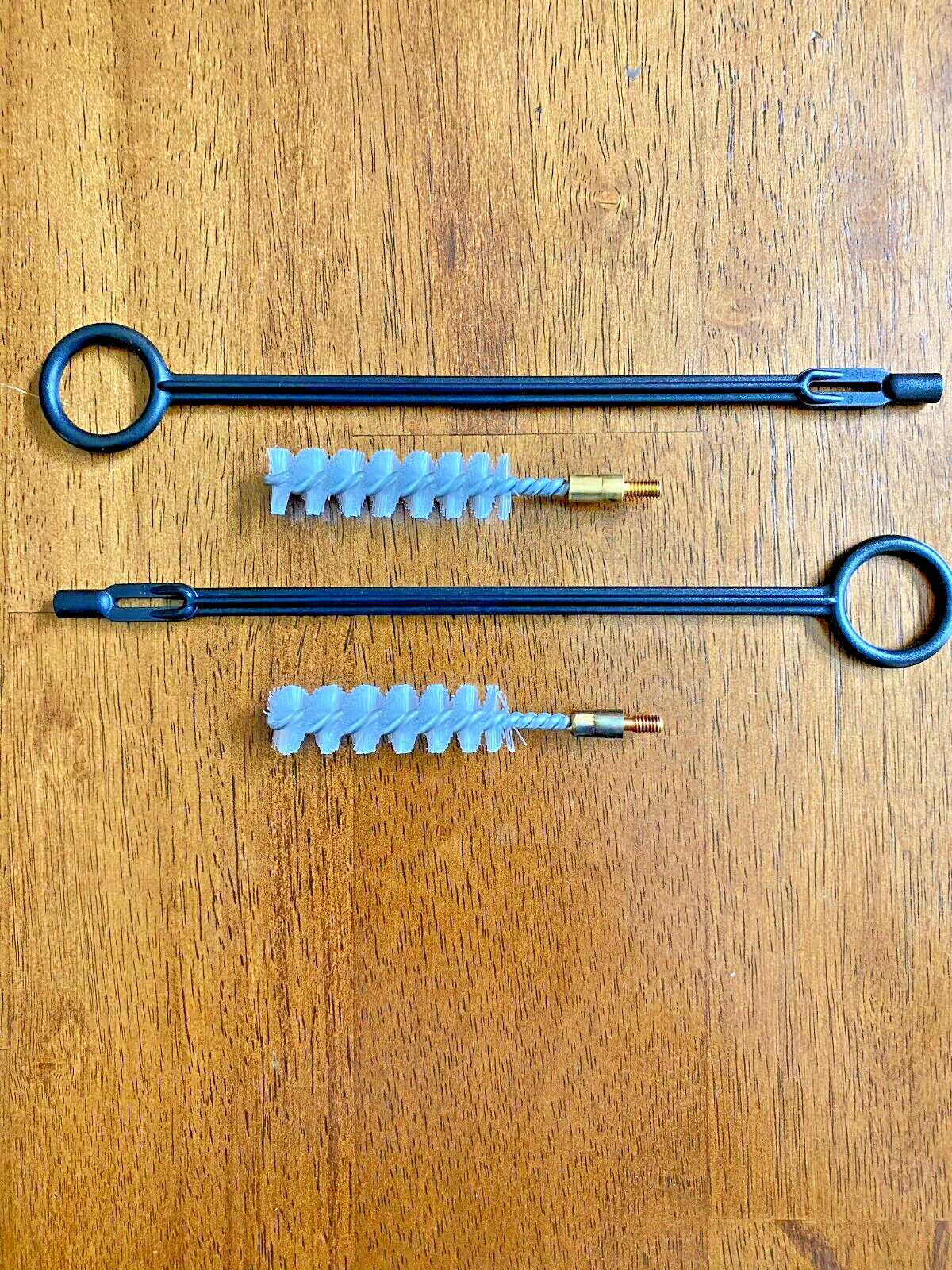 2 Glock OEM Factory Cleaning Rod & Bore Brush FITS ALL CALIBERS Free 2-3dayship