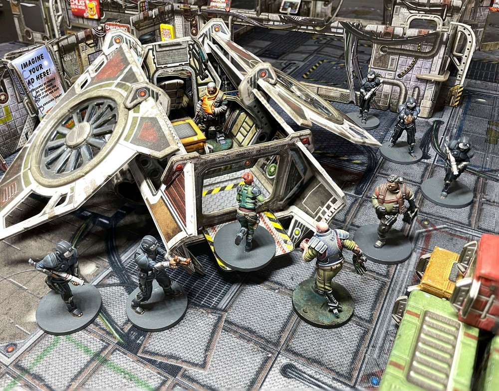 PRESALE Core Space First Born Patrol Class Shuttle Battle Systems Starship THG