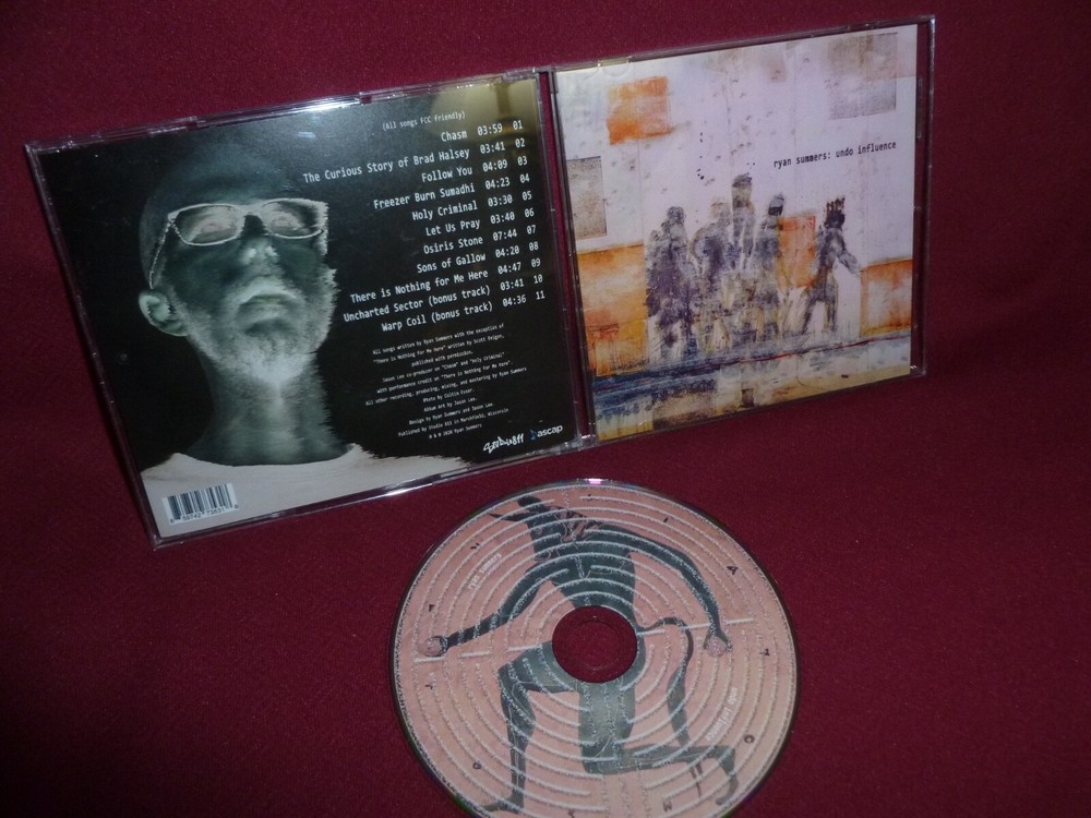 Ryan Summers Undo Influence NM CD