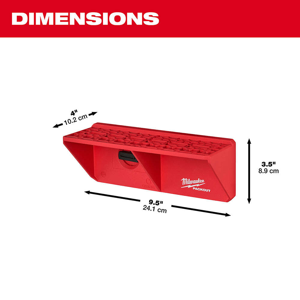 Milwaukee 48-22-8341 PACKOUT Reinforced Screwdriver Rack